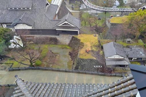 【熊本県】熊本城 【熊本県】熊本城 熊本,城,熊本城の写真素材