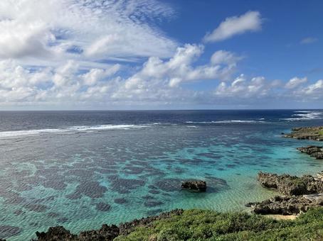Photo, sea, coastal, sky, 