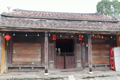 ベトナムホイアンの街並み風景 ベトナムホイアンの街並み風景 ベトナム,ホイアン,町の写真素材