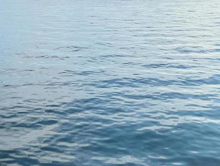 水面（海） 海,波,風景の写真素材