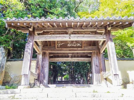 【山口県】下関市・功山寺 功山寺,長府,下関の写真素材