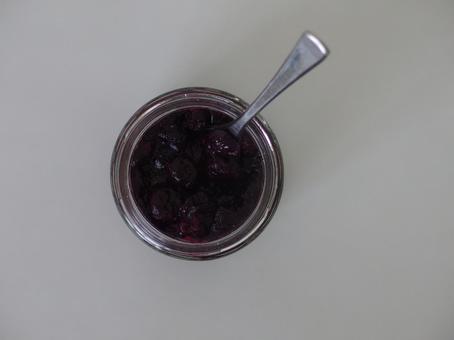ブルーベリージャム blueberry ブルーベリージャム blueberry ブルーベリージャム,blueberry,ジャムの写真素材