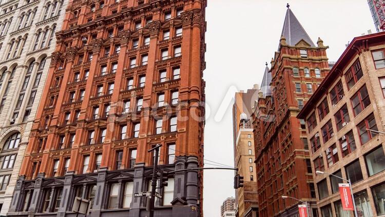 ニューヨーク　シティスケープ ニューヨーク,ny,マンハッタンの写真素材