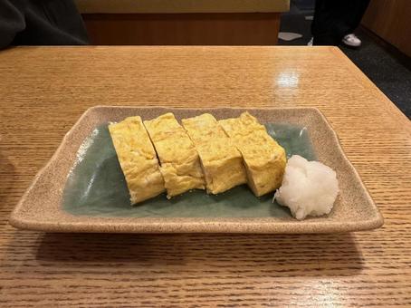 だし巻き卵 卵焼き,だし巻き卵,卵の写真素材