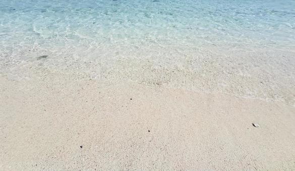 浜辺の波 浜辺の波の写真