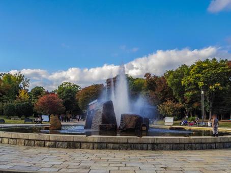 【大阪府】大阪城公園噴水広場 大阪城公園噴水広場,大阪城,大阪城公園の写真素材
