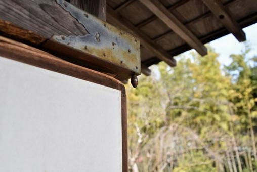 雨戸軸回し 雨戸軸回し 雨戸軸回し,雨戸,武家屋敷の写真素材