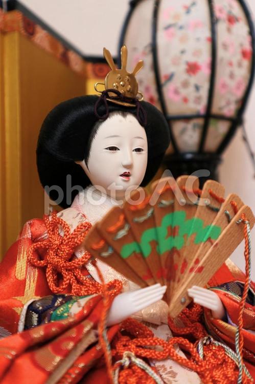 雛人形　女雛 雛人形,女雛,ひな祭りの写真素材