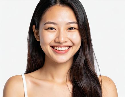 健康的な笑顔の女性 2 健康的な笑顔の女性 2の写真