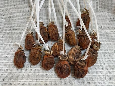 干し柿 干し柿,柿,渋柿の写真素材