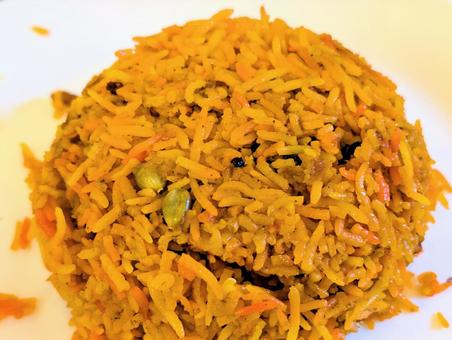 ビリヤニ ビリヤニ ビリヤニ,インド料理,インドの写真素材