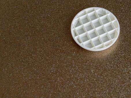 3Dプリンターで作った格子パーツ 3dプリンター,3dプリント作品,造形の写真素材