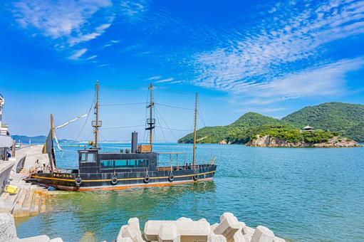 広島県　鞆の浦 鞆の浦,福山,広島の写真素材