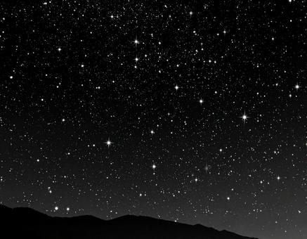 夜空に星が輝くテキストスペース有画像 夜空に星が輝くテキストスペース有画像の写真