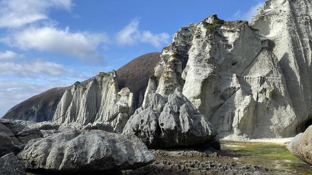 仏ヶ浦(青森県) 仏ヶ浦(青森県) 仏ヶ浦,奇岩,海の写真素材