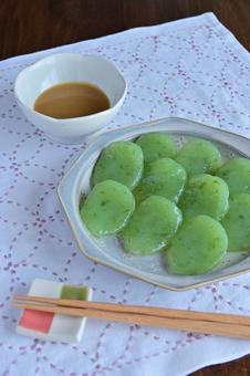 さしみこんにゃく さしみこんにゃく 刺身蒟蒻,和食,料理の写真素材