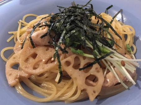 Japanese style pasta, pasta, food, spaghetti, JPG