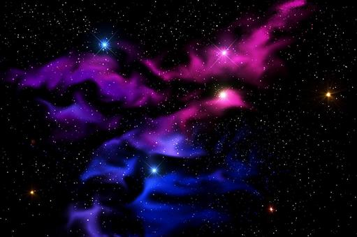 Photo, deep universe, space, astigmatism nebula, 