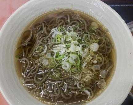 かけそば 温そば 蕎麦 かけそば 温そば 蕎麦の写真