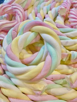 Colorful marshmallows, JPG