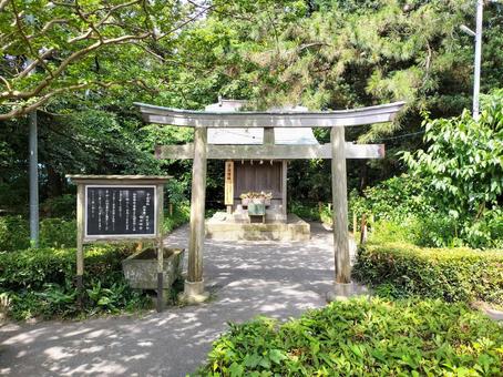 駿河国三之宮御穗神社の摂社、子安神社 駿河国三之宮御穗神社の摂社、子安神社 御穂神社,子安神社,三保の写真素材