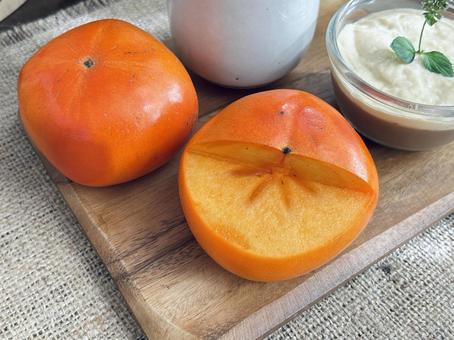 種なし柿の写真