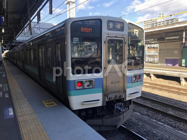 JR東日本　中央本線甲府駅 鉄道,列車,駅の写真素材