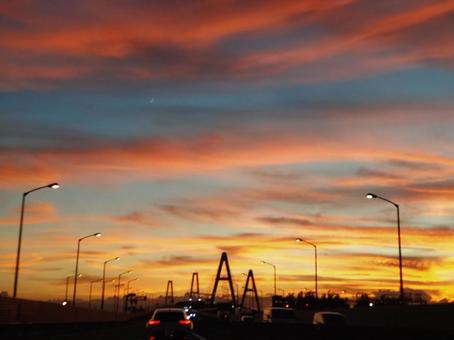 夕暮れ・夕焼け 夕暮れ・夕焼けの写真