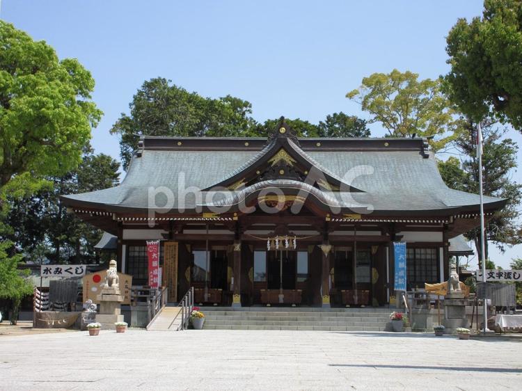 兵庫県-赤穂大石神社-拝殿 赤穂,大石神社,神社の写真素材