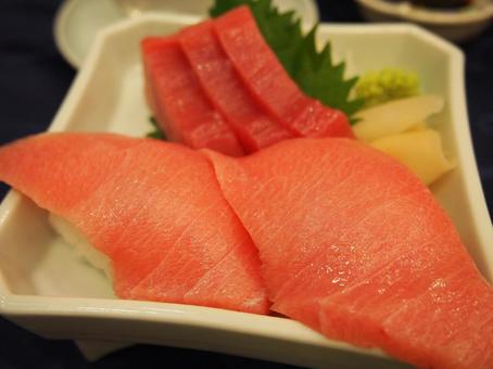 マグロのお寿司 マグロのお寿司の写真