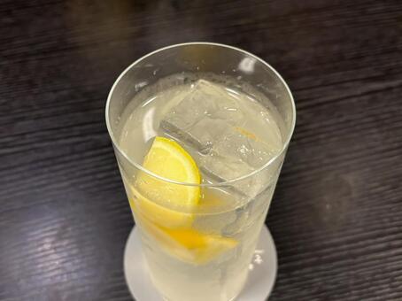 レモンサワー レモンサワー,サワー,グラスの写真素材