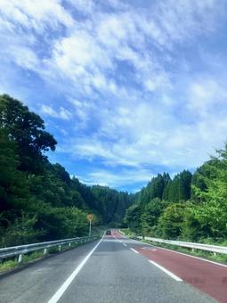 夏空ドライブ 夏空ドライブの写真