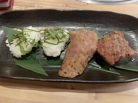 肉寿司 肉寿司 肉寿司,肉,寿司の写真素材