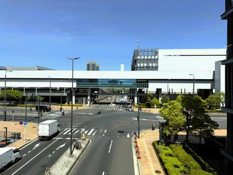 豊洲市場周辺の街並み 東京 2025年春 豊洲市場周辺の街並み 東京 2025年春 豊洲市場,晴海運河,アーバンの写真素材
