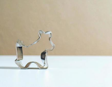 動物のクッキー型 動物のクッキー型の写真