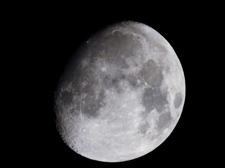 月　十三夜2 月,夜,天体の写真素材