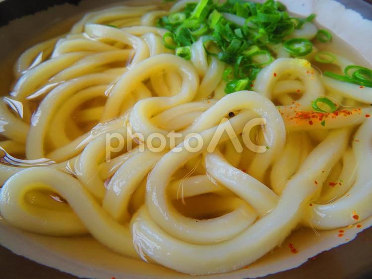 さぬきうどんのかけうどん 背景,さぬきうどん,さぬきの写真素材