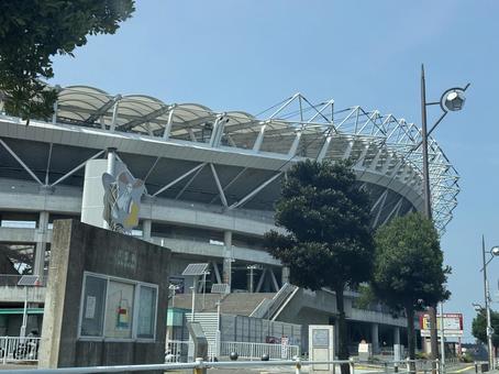 鹿島スタジアム メルカリスタジアム 鹿島スタジアム メルカリスタジアム 鹿島,メルカリ,スタジアムの写真素材