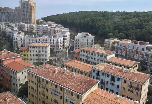 ベトナム フーコック島 街並み ベトナム フーコック島 街並み フーコック,ベトナム,ビーチの写真素材
