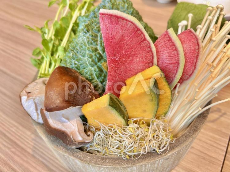 色とりどり新鮮野菜③ 栄養,ビタミン,生野菜の写真素材