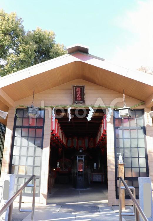 和田神社　末社高倉稲荷神社 和田神社,わだじんじゃ,高倉稲荷神社の写真素材