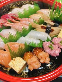 Nigiri sushi delivery, JPG
