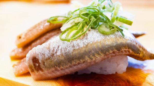 イワシのにぎり寿司 イワシのにぎり寿司 イワシ,寿司,にぎり寿司の写真素材