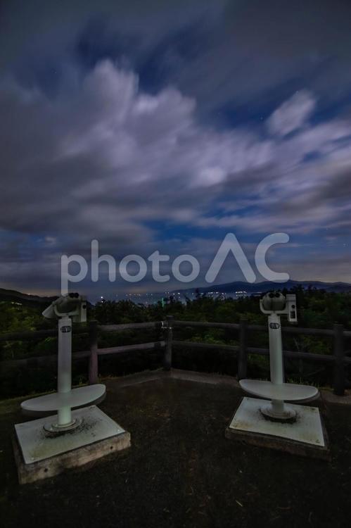 道の駅一本松展望園からの景色 瀬戸内海,一本松展望園,道の駅の写真素材