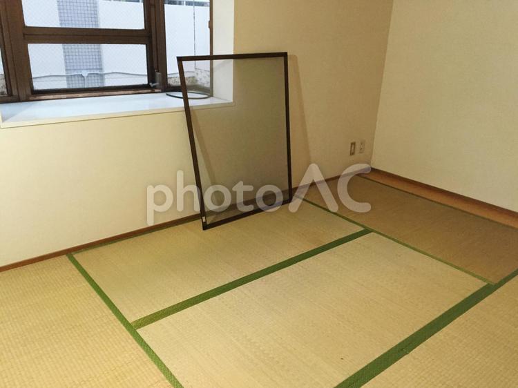 畳部屋　引っ越し 畳部屋,部屋,空き部屋の写真素材