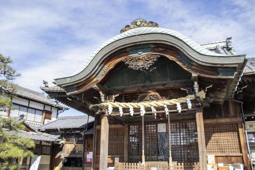 大垣八幡神社 大垣八幡神社,八幡神社,神社の写真素材