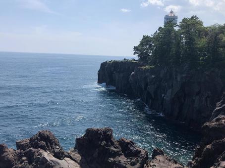 海と崖 海と崖の写真
