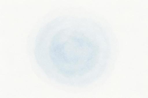 静かな青の円形の写真