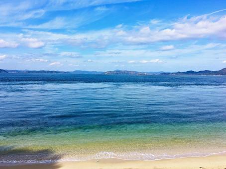 青空x海 青空x海の写真