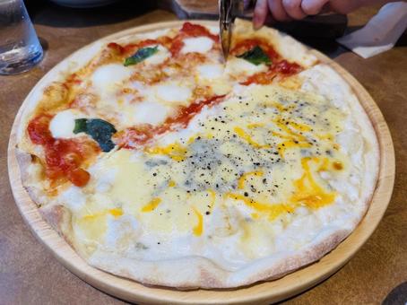 Photo, pizza, italian, cheese pizza, 
